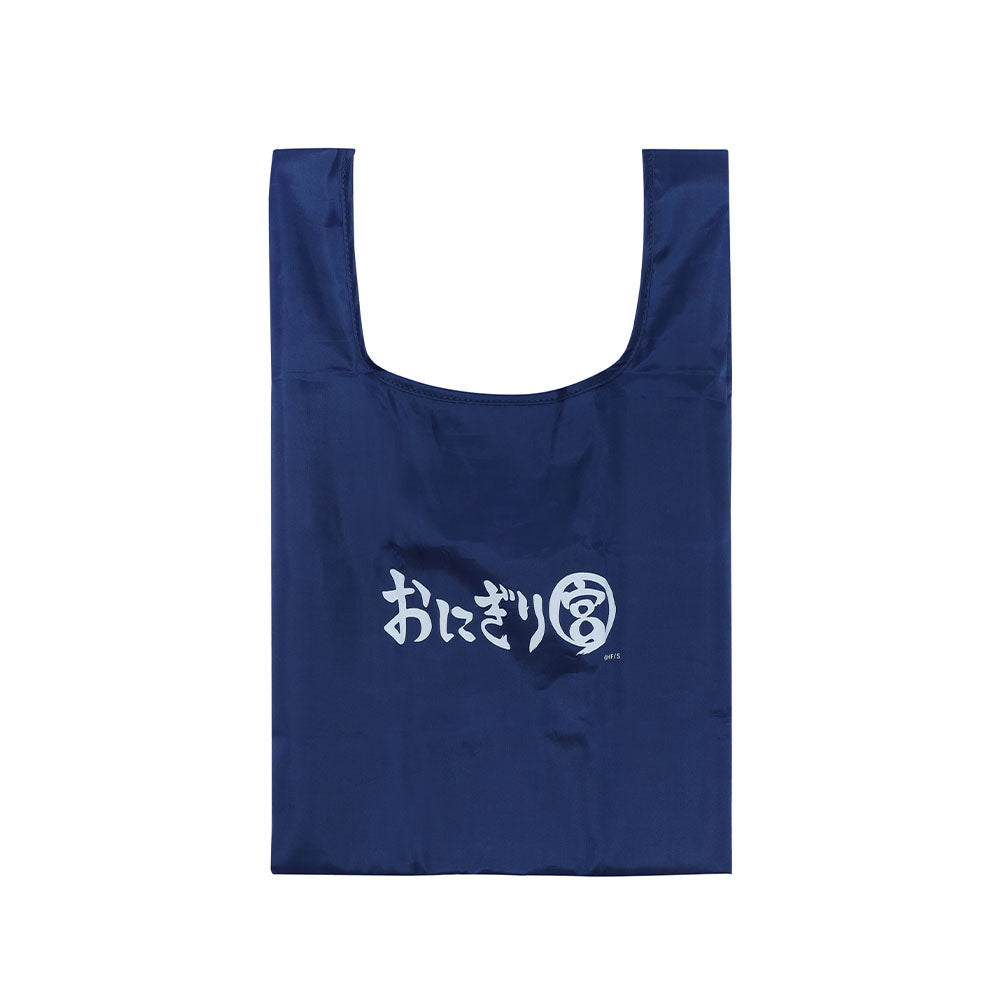『ハイキュー!!』おにぎり宮 “お持ち帰り”レジ袋風エコバッグ ネイビー <ハイキュー!! FAN PARK>