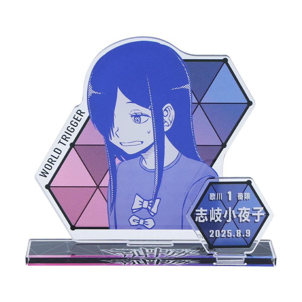 『ワールドトリガー』バースデイ名場面ジオラマフィギュア 志岐小夜子