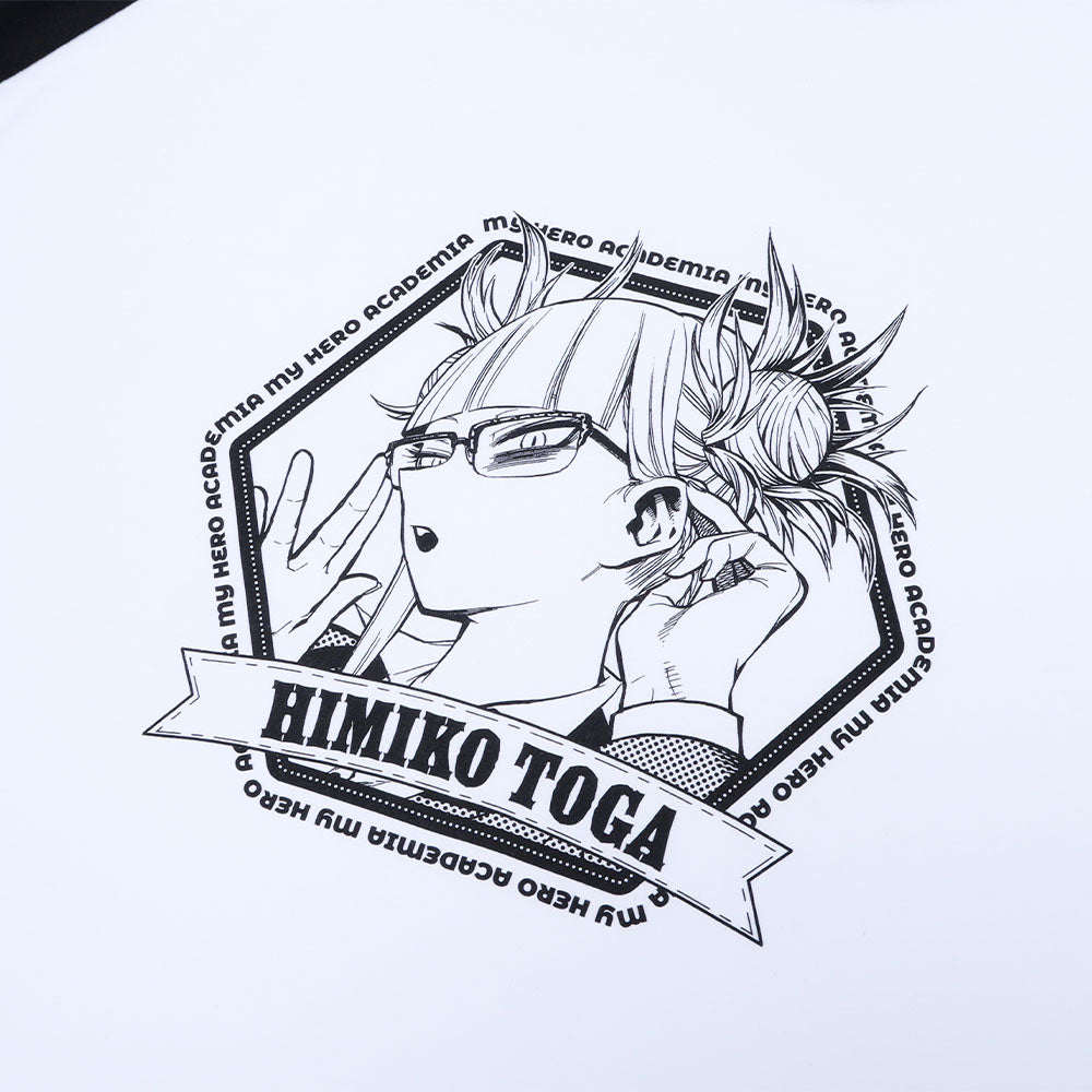 『僕のヒーローアカデミア』ラグランTシャツ “VILLAINS” トガヒミコ