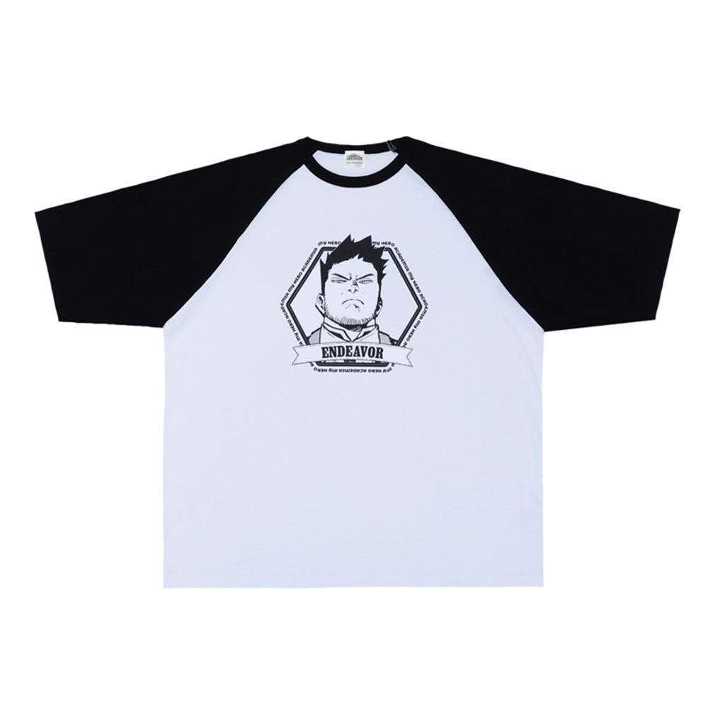 僕のヒーローアカデミア』ラグランTシャツ “HEROES