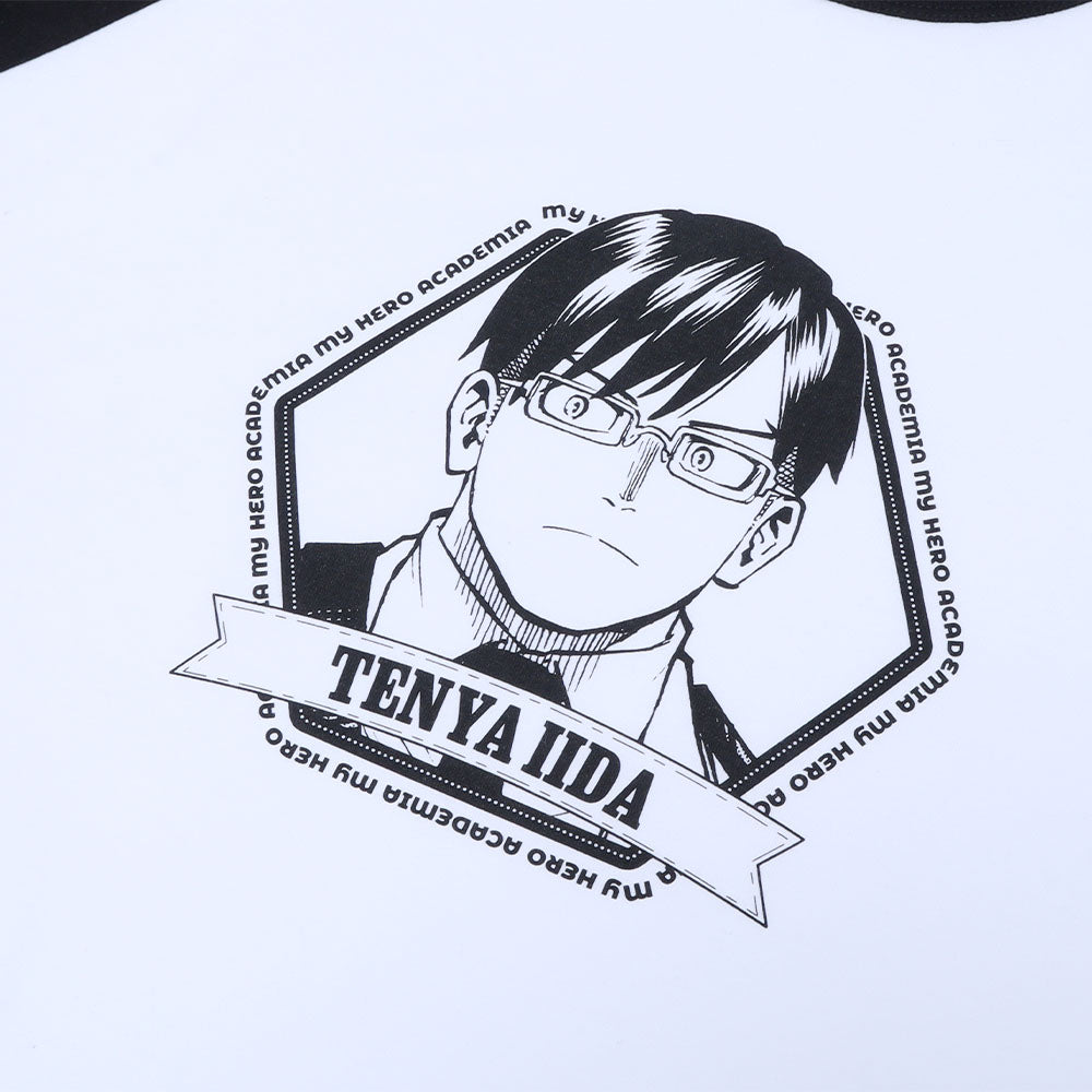 『僕のヒーローアカデミア』ラグランTシャツ “HEROES” 飯田天哉