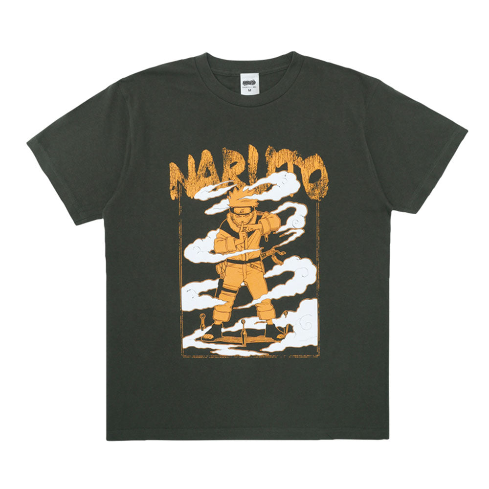 NARUTO Tシャツ ジャンショ JUMPSHOP 集英社 TシャツNARUTO-ナルト- 疾風伝/アクションver. L – JUMP SHOP