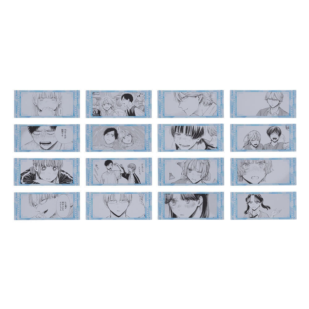 『アオのハコ』フィルム風クリアしおりコレクション2枚入り 第1弾 (全8組/ランダム1組入り)