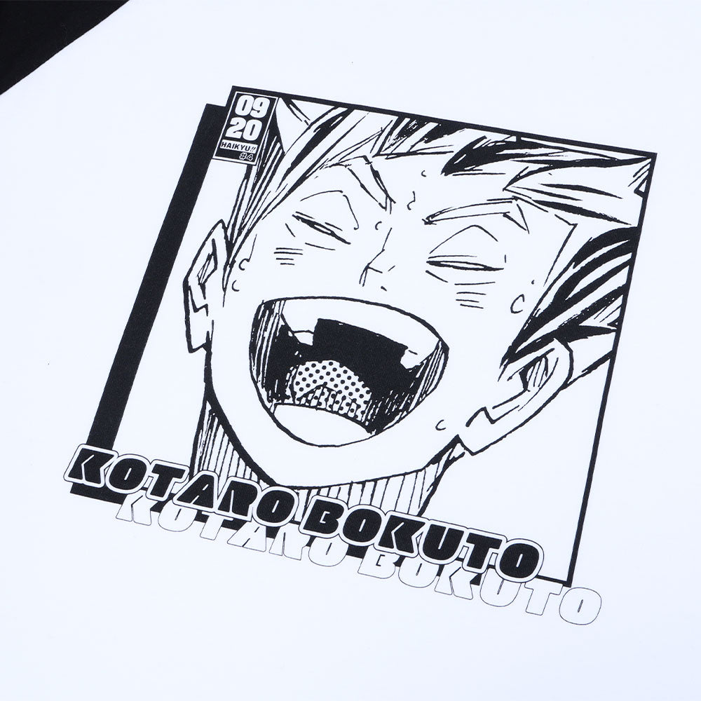 『ハイキュー!!』ラグランTシャツ “HEROES” 木兎光太郎