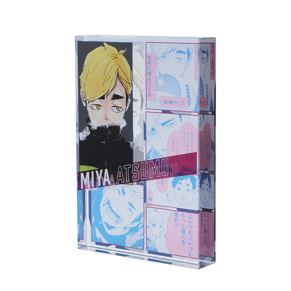 ハイキュー!!』アクリルブロック “HEROES” 宮侑 – JUMP SHOP