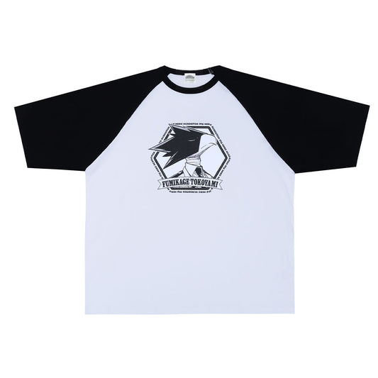 『僕のヒーローアカデミア』ラグランTシャツ “HEROES” 常闇踏陰
