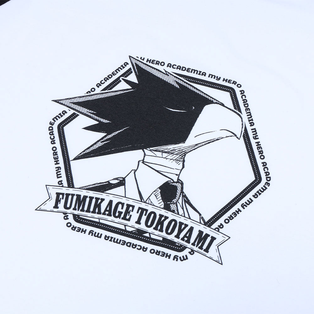 『僕のヒーローアカデミア』ラグランTシャツ “HEROES” 常闇踏陰