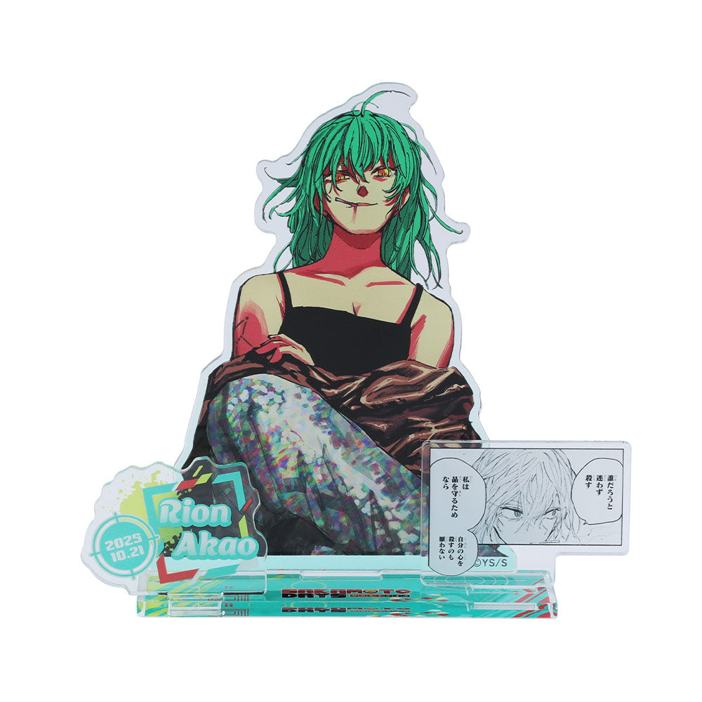 10点 赤尾 リオン 缶バッジ 名場面 ジオラマフィギュア サカモトデイズ SAKAMOTO DAYS』バースデイ名場面ジオラマフィギュア 赤尾リオン
