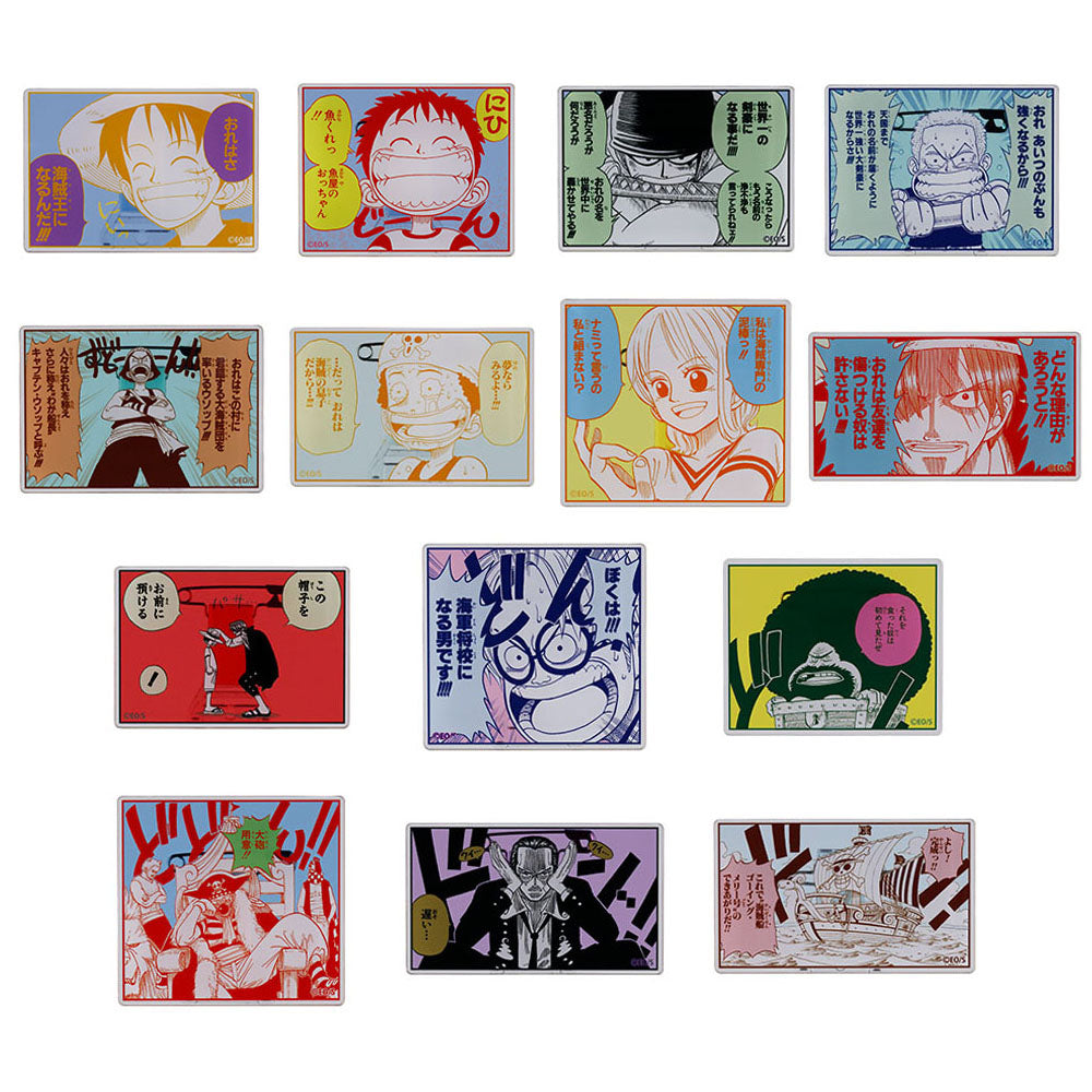 ONE PIECE』名言アクリルバッジコレクション 第1弾 全種セット （全14