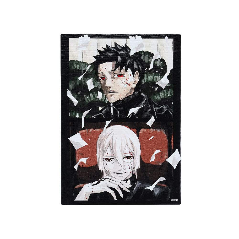 『カグラバチ』フルカラーアートボード 暗がり <六平千鉱と昼彦>