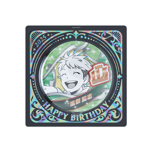 『ウィッチウォッチ』バースデイ缶バッジ 風祭監志