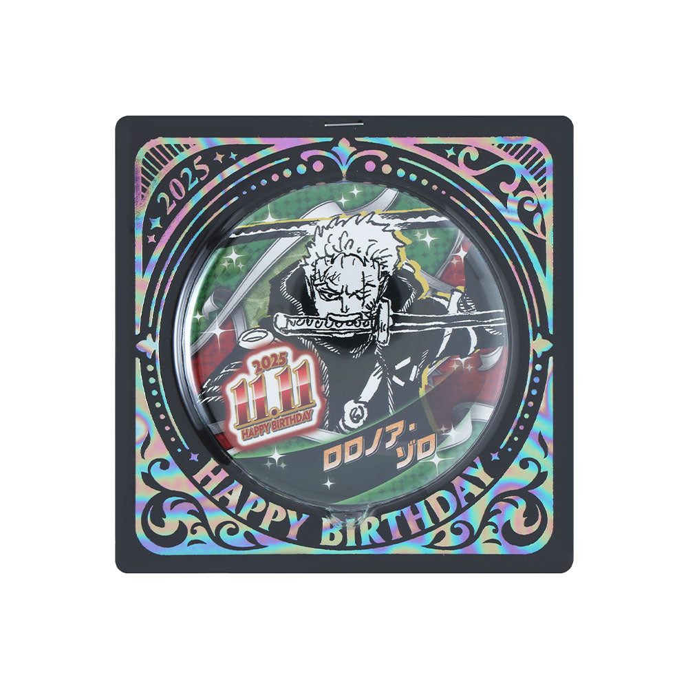 ゾロ　2022バースデー缶バ ONE PIECE』バースデイ缶バッジ ロロノア・ゾロ – JUMP SHOPオンライン