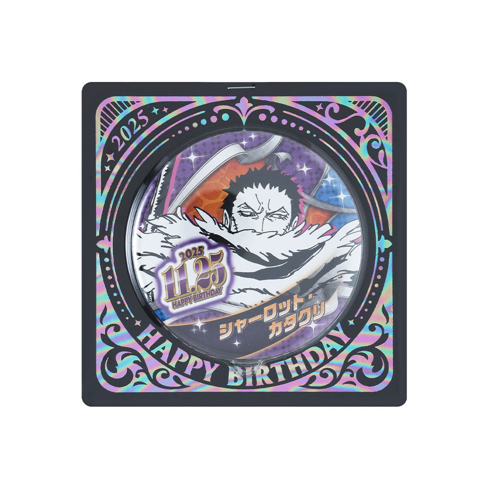 東京ワンピースタワー　サディちゃん　バースデイ　缶バッジ　カタクリ　レア ONE PIECE』バースデイ缶バッジ シャーロット・カタクリ – JUMP SHOP