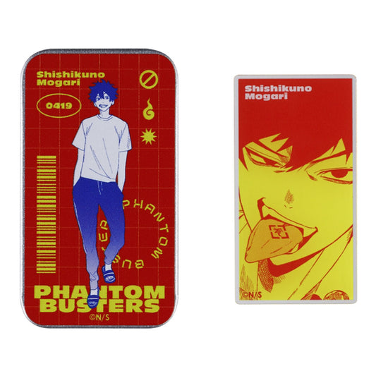 『ファントムバスターズ』スライド缶入りアクリルステッカー 宍喰野虎落