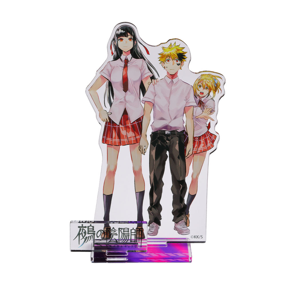 『鵺の陰陽師』アクリルフィギュア 鵺&学郎&七咲