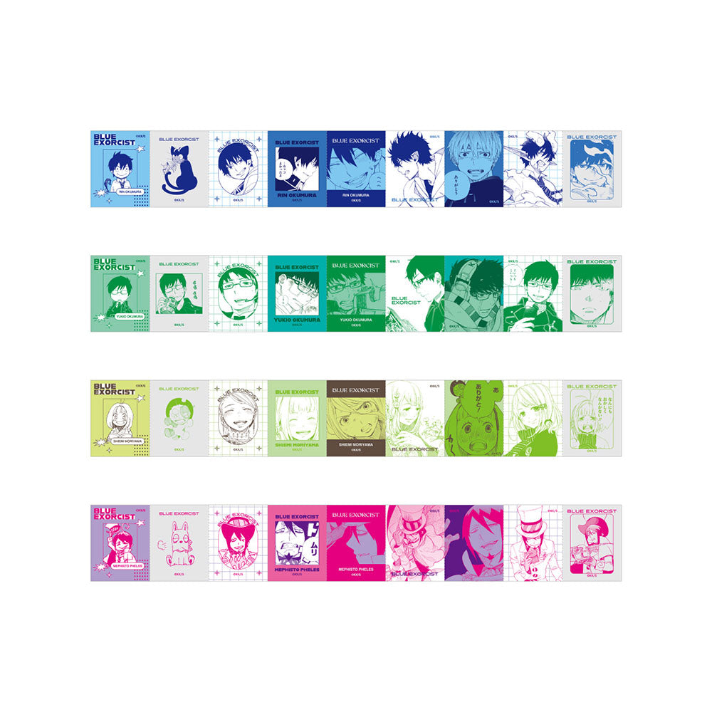 『青の祓魔師』ベローズステッカーセット