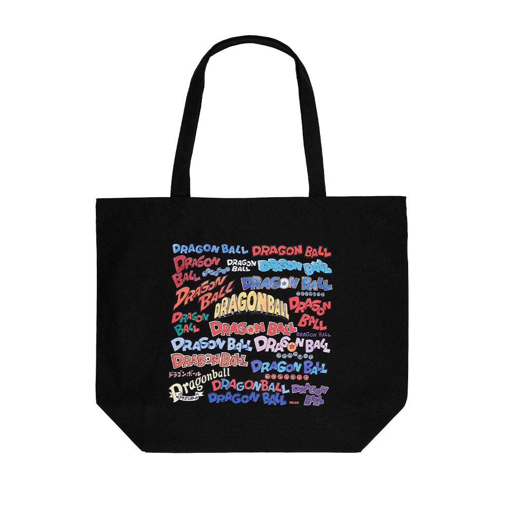 DRAGON BALL』ロゴがいっぱいトートバッグ – JUMP SHOPオンライン