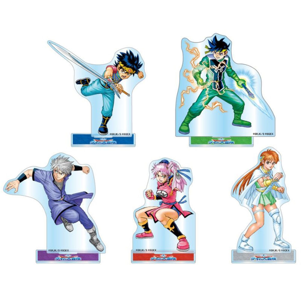 『DRAGON QUEST -ダイの大冒険-』アクリルフィギュア5種セット