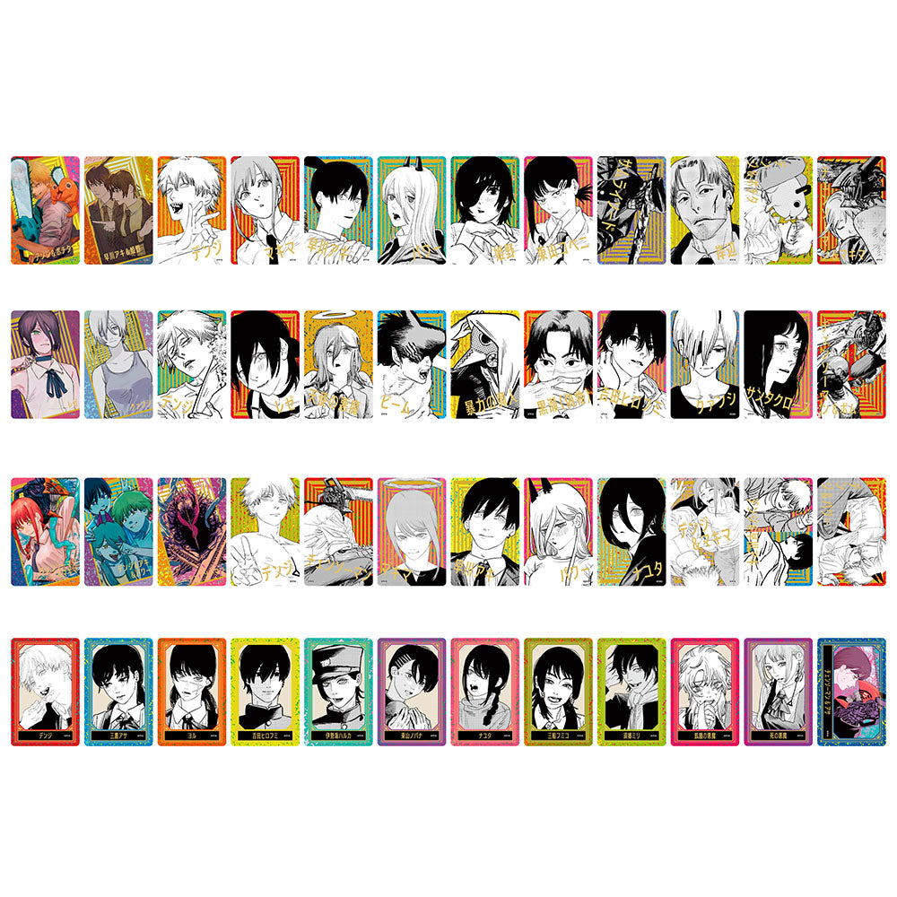 『チェンソーマン』箔押しクリアカードコレクション 12枚セット 第1弾 (全4組/ランダム1組入り)