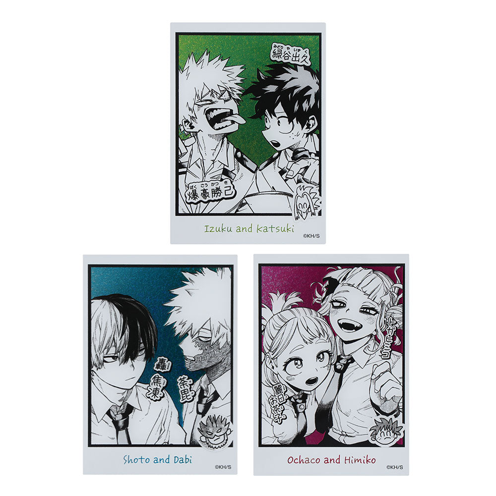 『僕のヒーローアカデミア』箔入りアクリルカード3枚セット【先行販売】