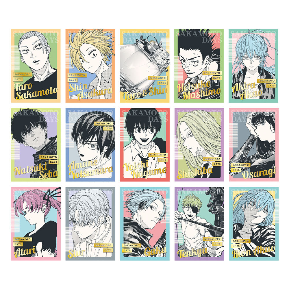 SAKAMOTO DAYS』箔押しポストカードコレクション 第1弾 （全15種