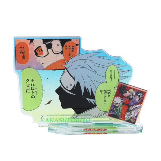 『NARUTO-ナルト-』エモーショナルアクリルジオラマ はたけカカシ&うちはオビト