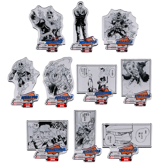 『僕のヒーローアカデミア』アクリルフィギュアコレクション“HEROES” エンデヴァー (全10種/ランダム1種入り)