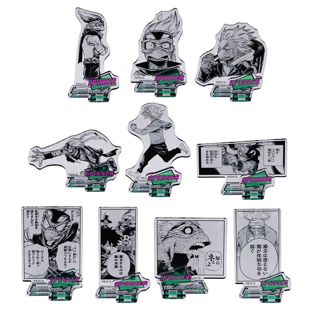 『僕のヒーローアカデミア』アクリルフィギュアコレクション“VILLAINS” スピナー (全10種/ランダム1種入り)