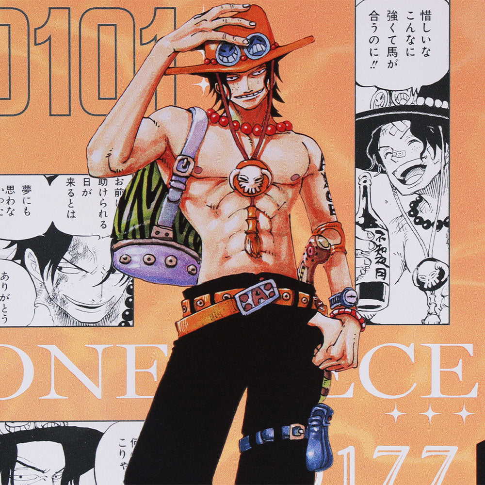 『ONE PIECE』アクリルブロック “HEROES” ポートガス・D・エース