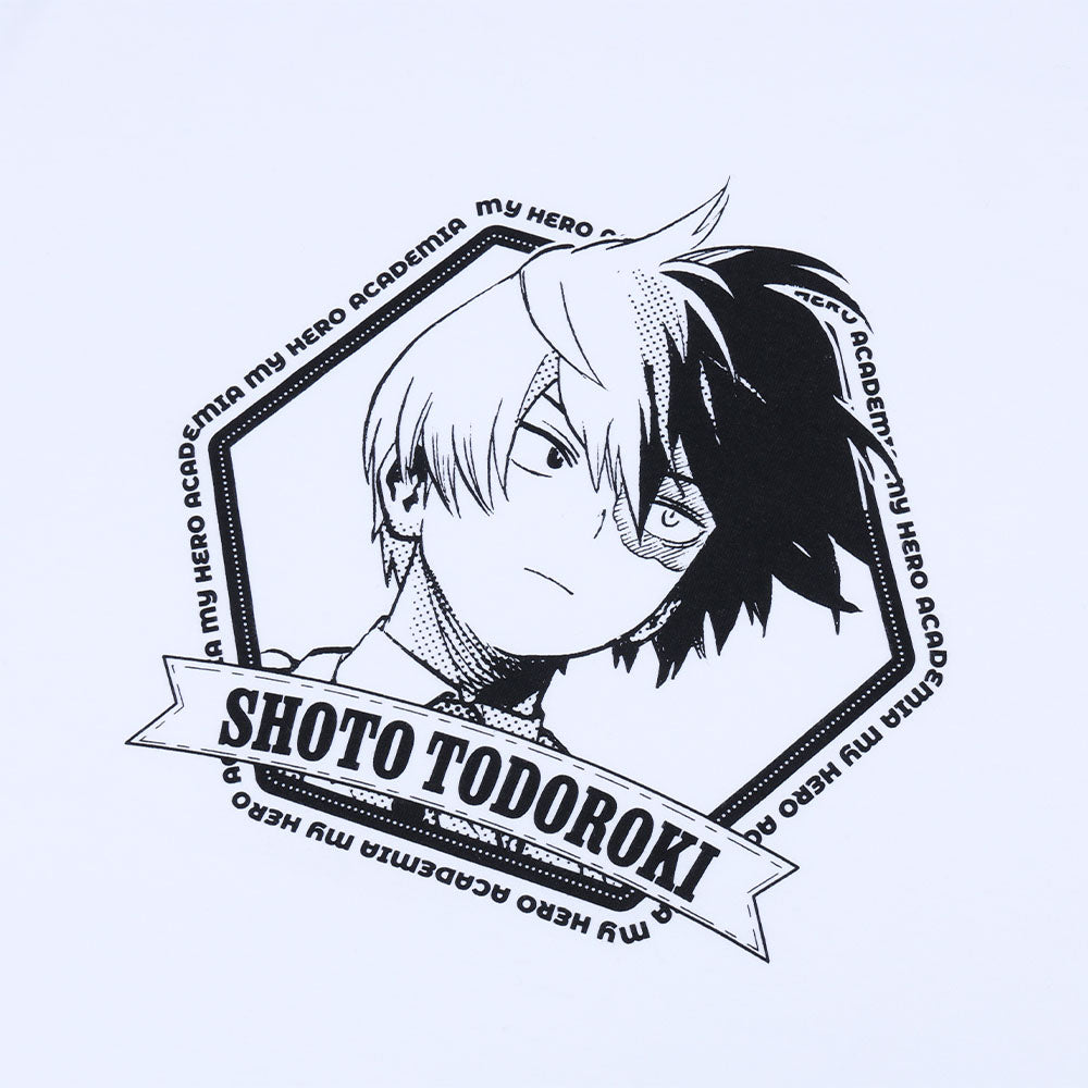 『僕のヒーローアカデミア』ラグランTシャツ “HEROES” 轟焦凍