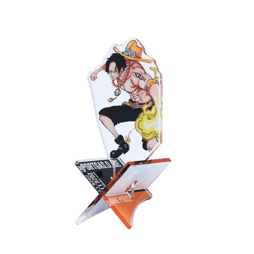 ONE PIECE』バースデイアクリル“X”フィギュア－with－ ポートガス・D