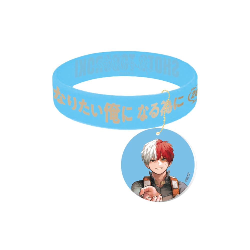 『僕のヒーローアカデミア』チャーム付き激励シリコンバンド 轟焦凍