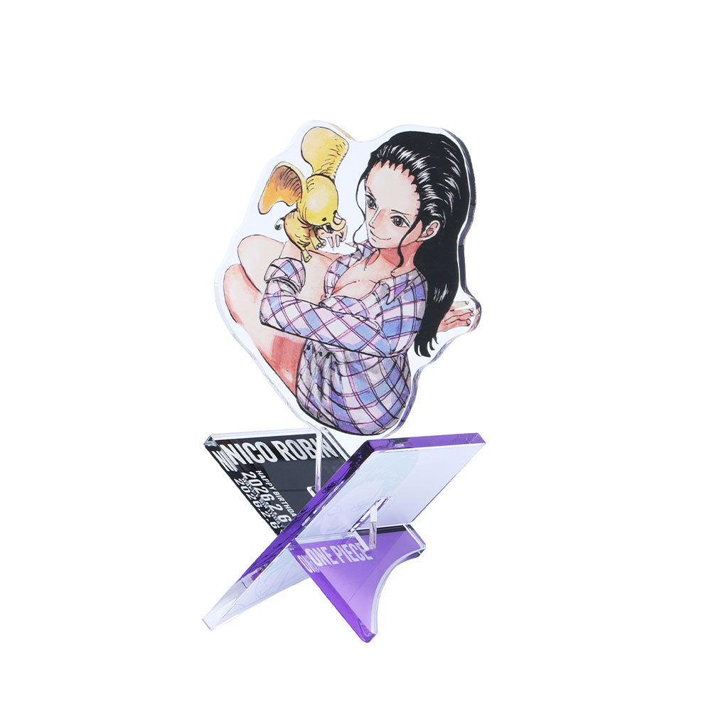 ONE PIECE』バースデイアクリル“X”フィギュア－with－ ニコ・ロビン