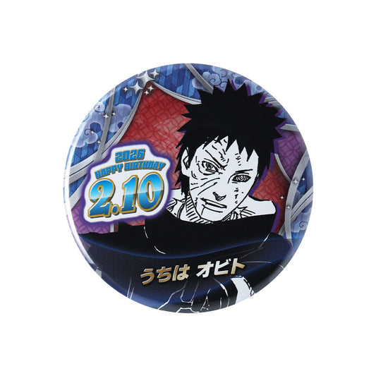 『NARUTO-ナルト-』バースデイ缶バッジ うちはオビト