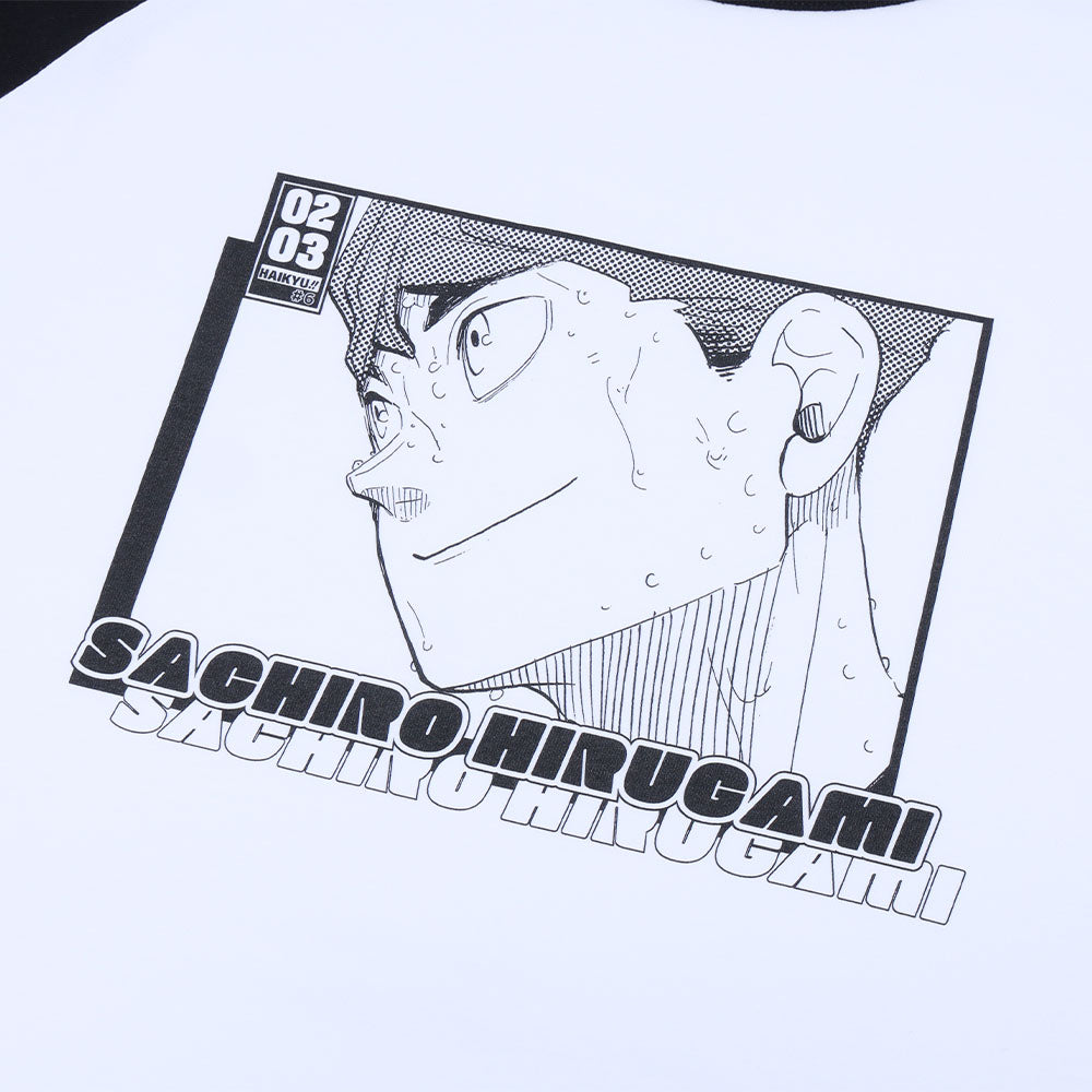 『ハイキュー!!』ラグランTシャツ “HEROES” 昼神幸郎