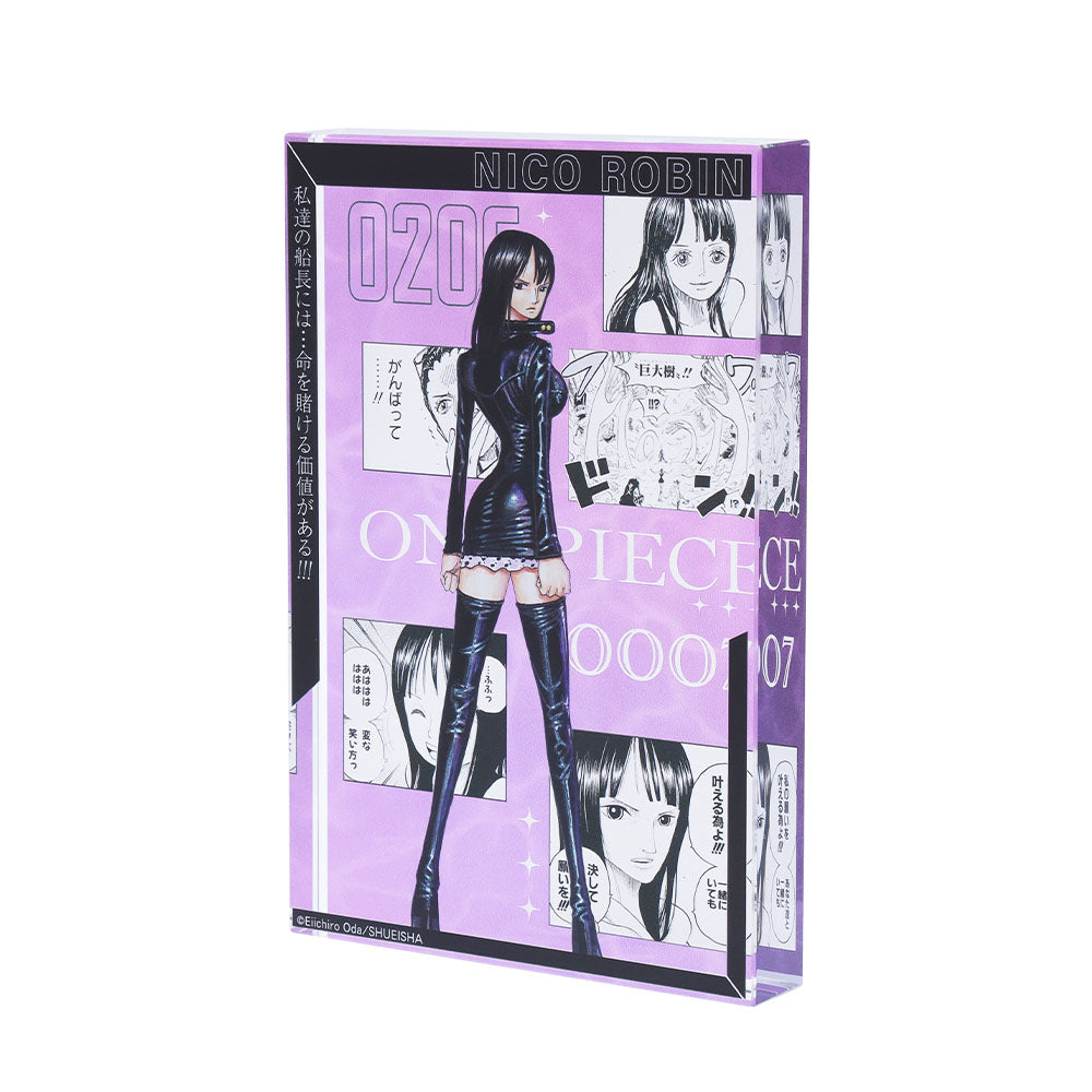 ONE PIECE』アクリルブロック “HEROES” ニコ・ロビン – JUMP SHOP