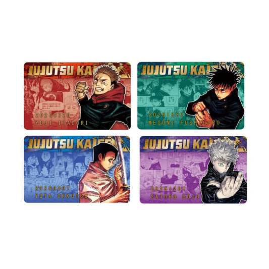 『呪術廻戦』バースデイコレクションカード2026 4枚セット(虎杖悠仁/伏黒恵/乙骨憂太/五条悟)