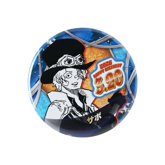 『ONE PIECE』バースデイ缶バッジ サボ
