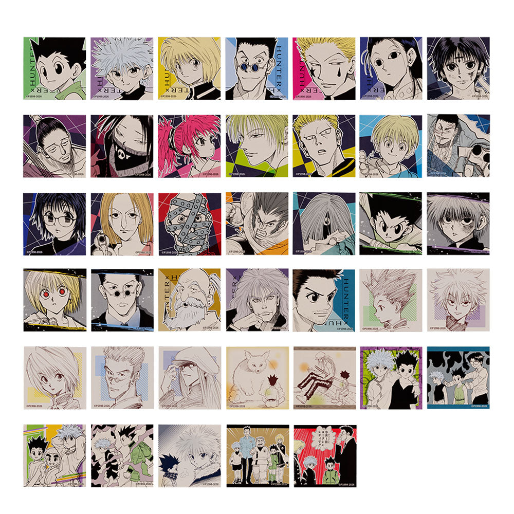 『HUNTER×HUNTER』スクエアステッカーコレクション 第1弾(全40種/ランダム4種入り)