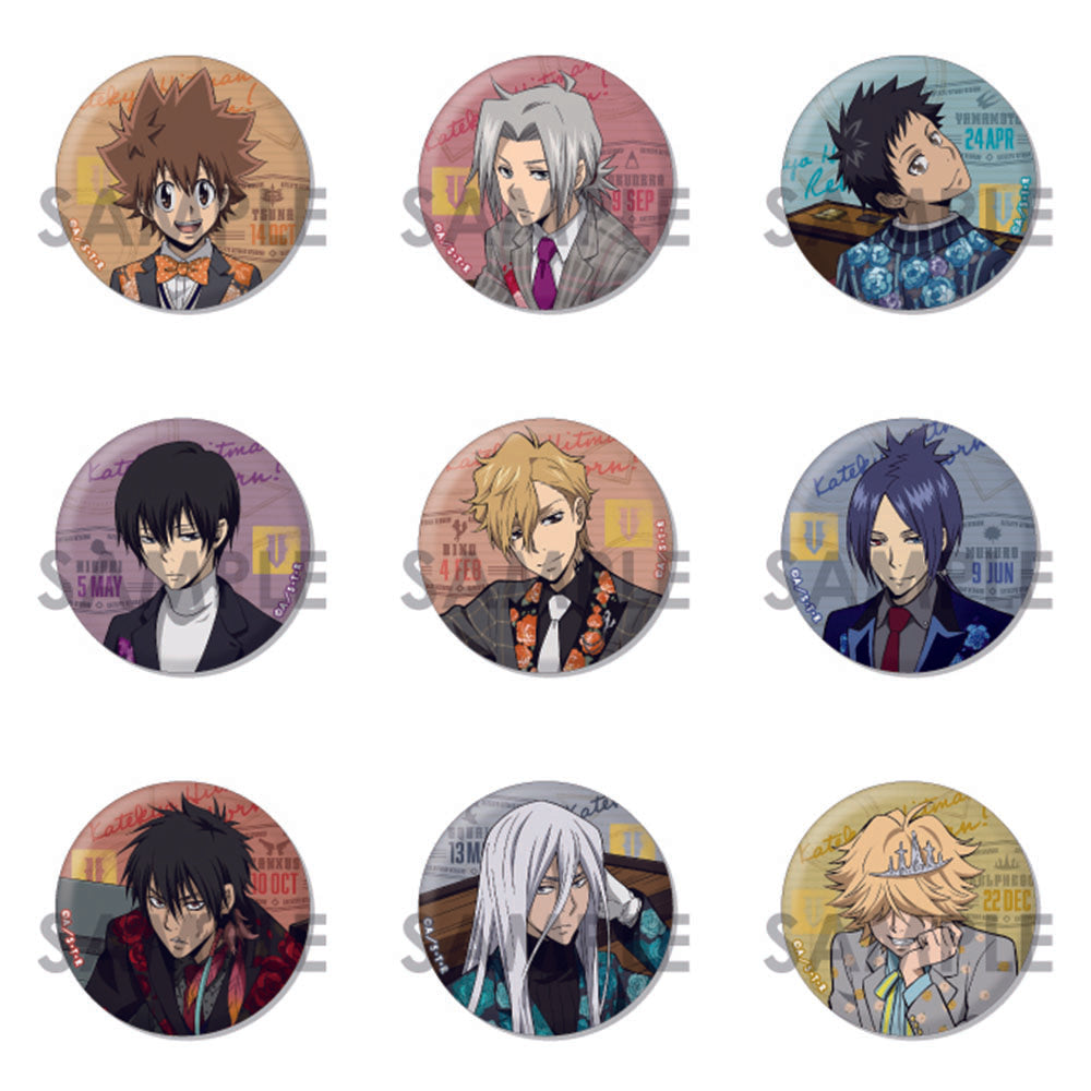 家庭教師ヒットマンREBORN! トレーディング缶バッジ-TRUNK-