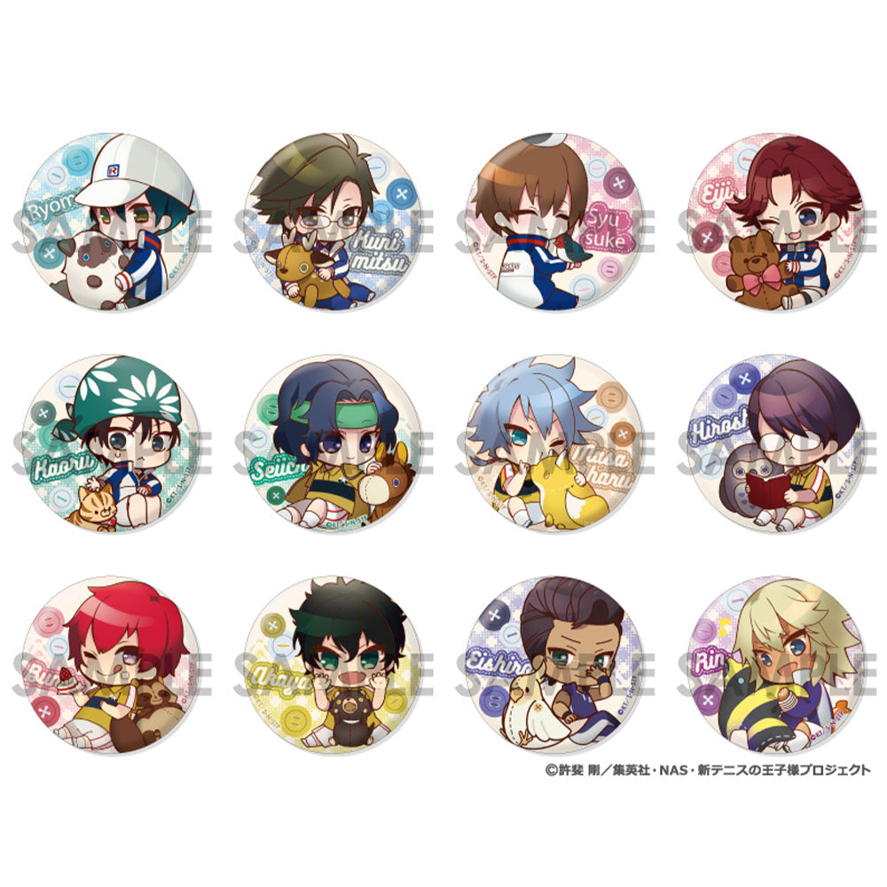 【JUMP SHOP限定】新テニスの王子様 トレーディング缶バッジ~動物と王子様~ Vol.1
