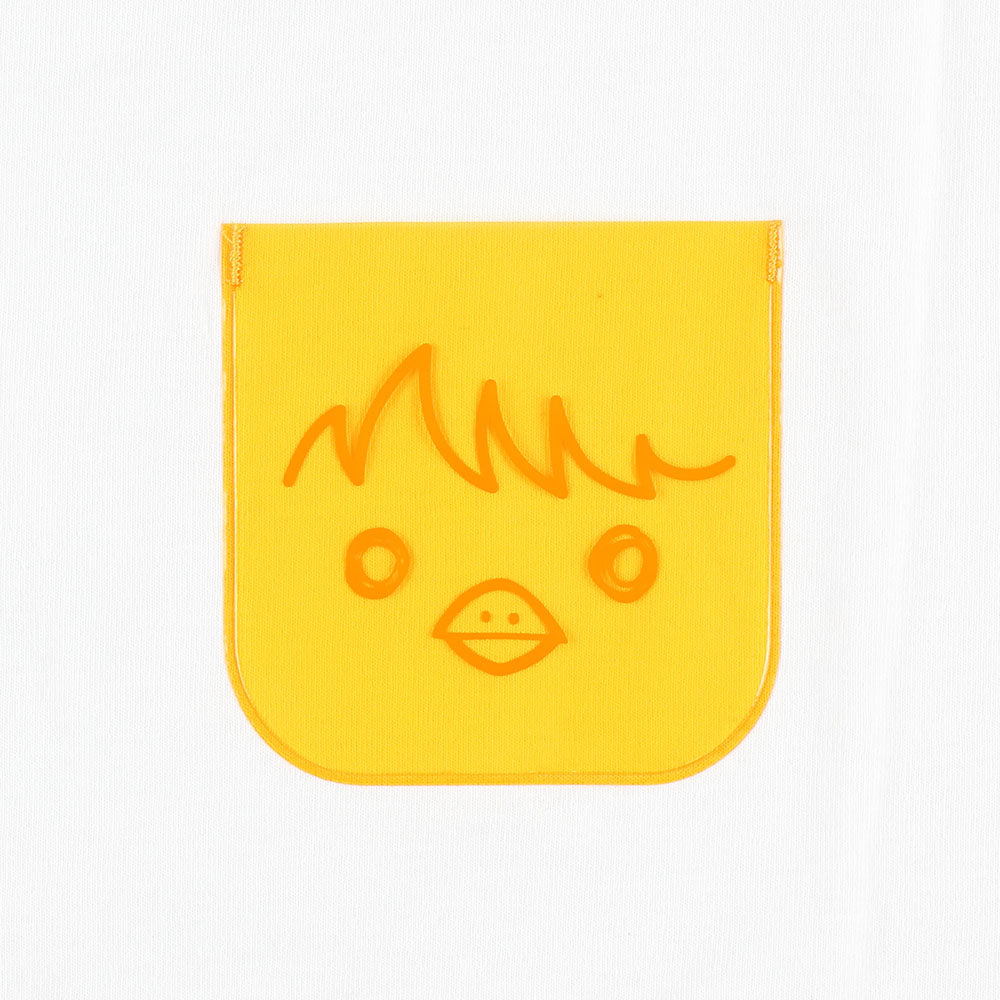 ハイキュー!! キャンディカラークリアポケット付きTシャツ ヒナガラス M