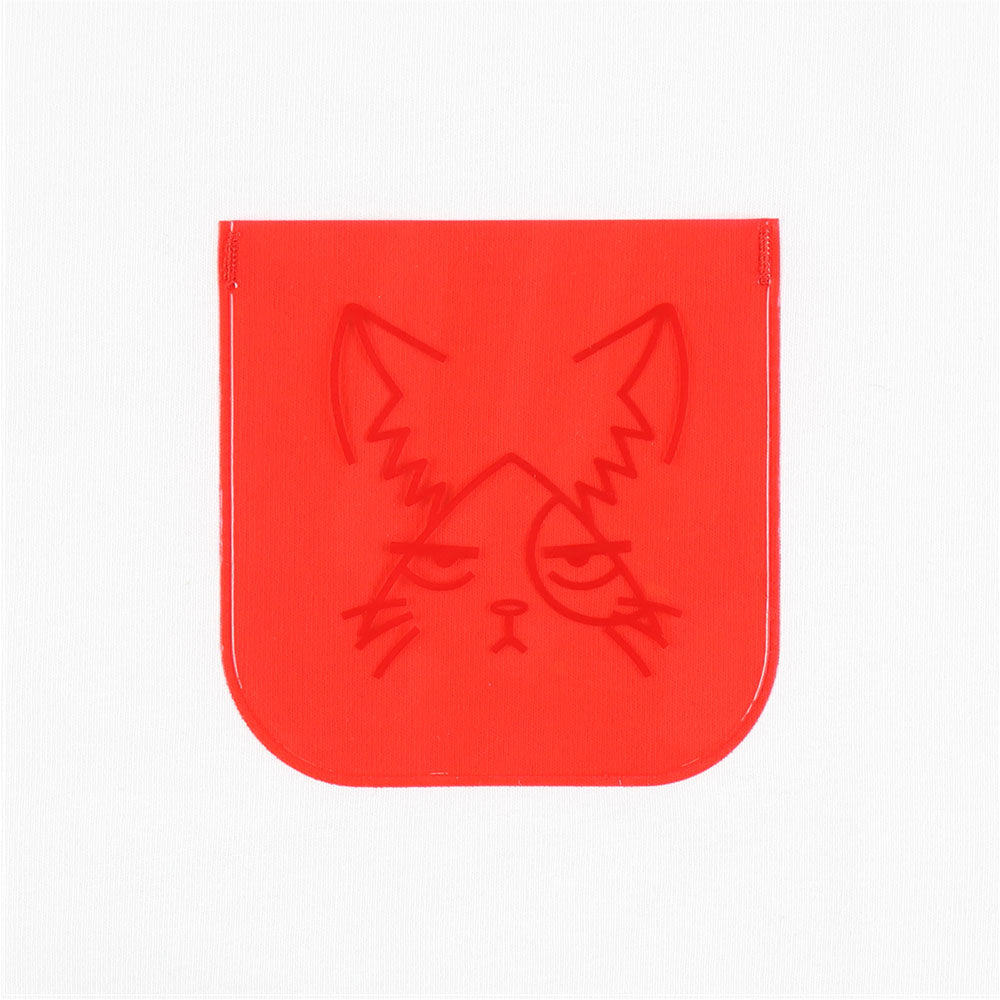 ハイキュー!! キャンディカラークリアポケット付きTシャツ ケンマネコ L