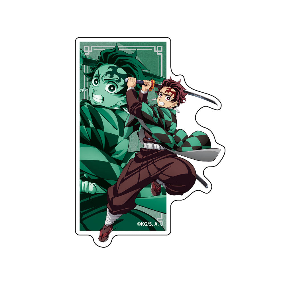 アニメ「鬼滅の刃」 ダイカットステッカー 竈門炭治郎