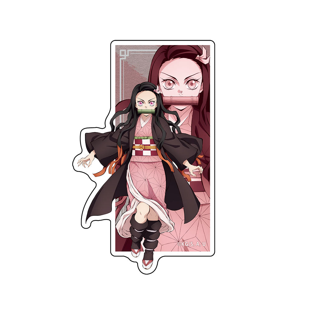 アニメ「鬼滅の刃」 ダイカットステッカー 竈門禰豆子