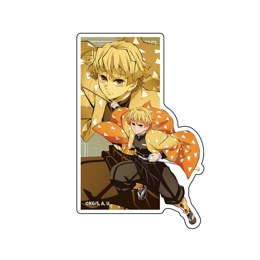 アニメ「鬼滅の刃」 ダイカットステッカー 我妻善逸