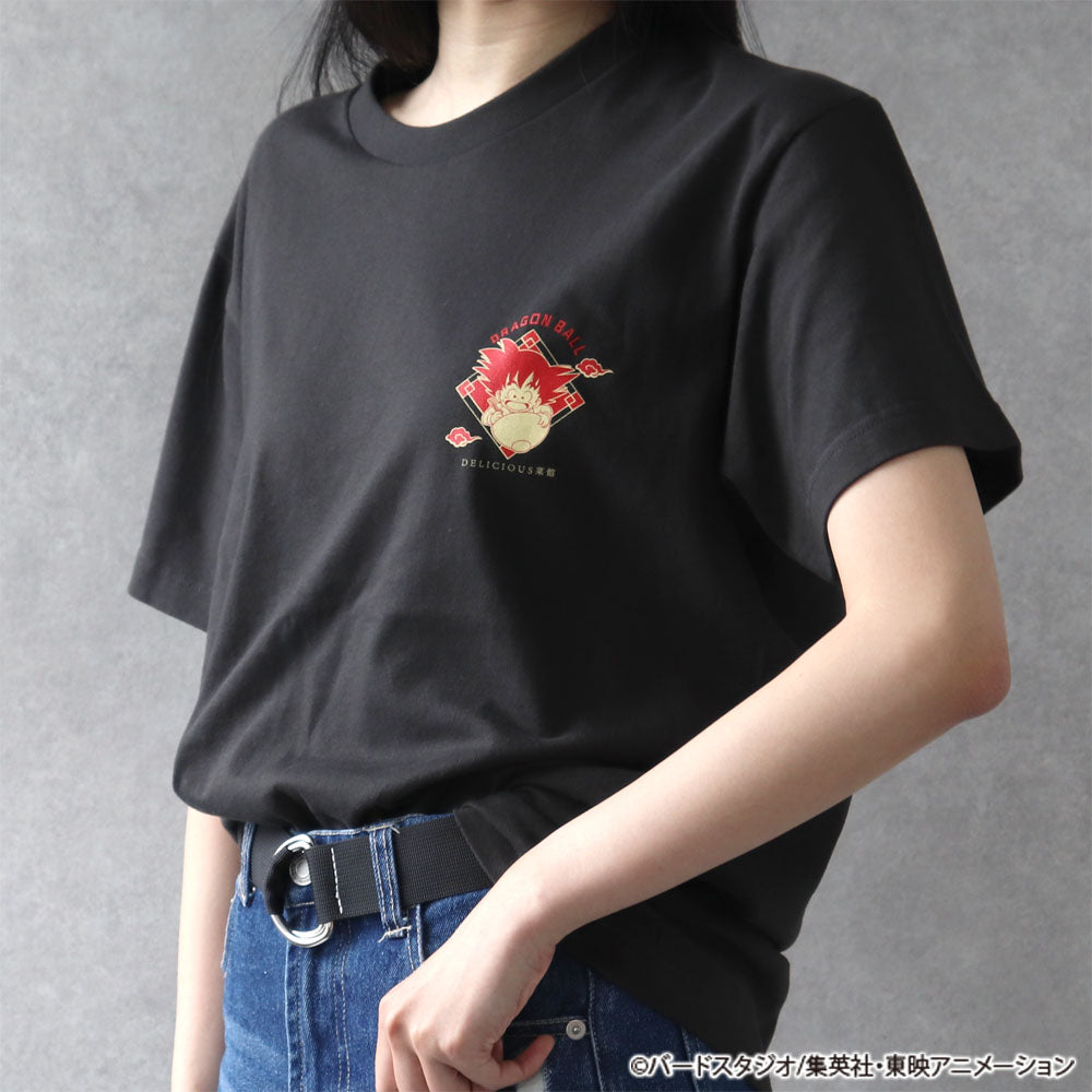 ドラゴンボール DELICIOUS菜館 Tシャツ ブラック M