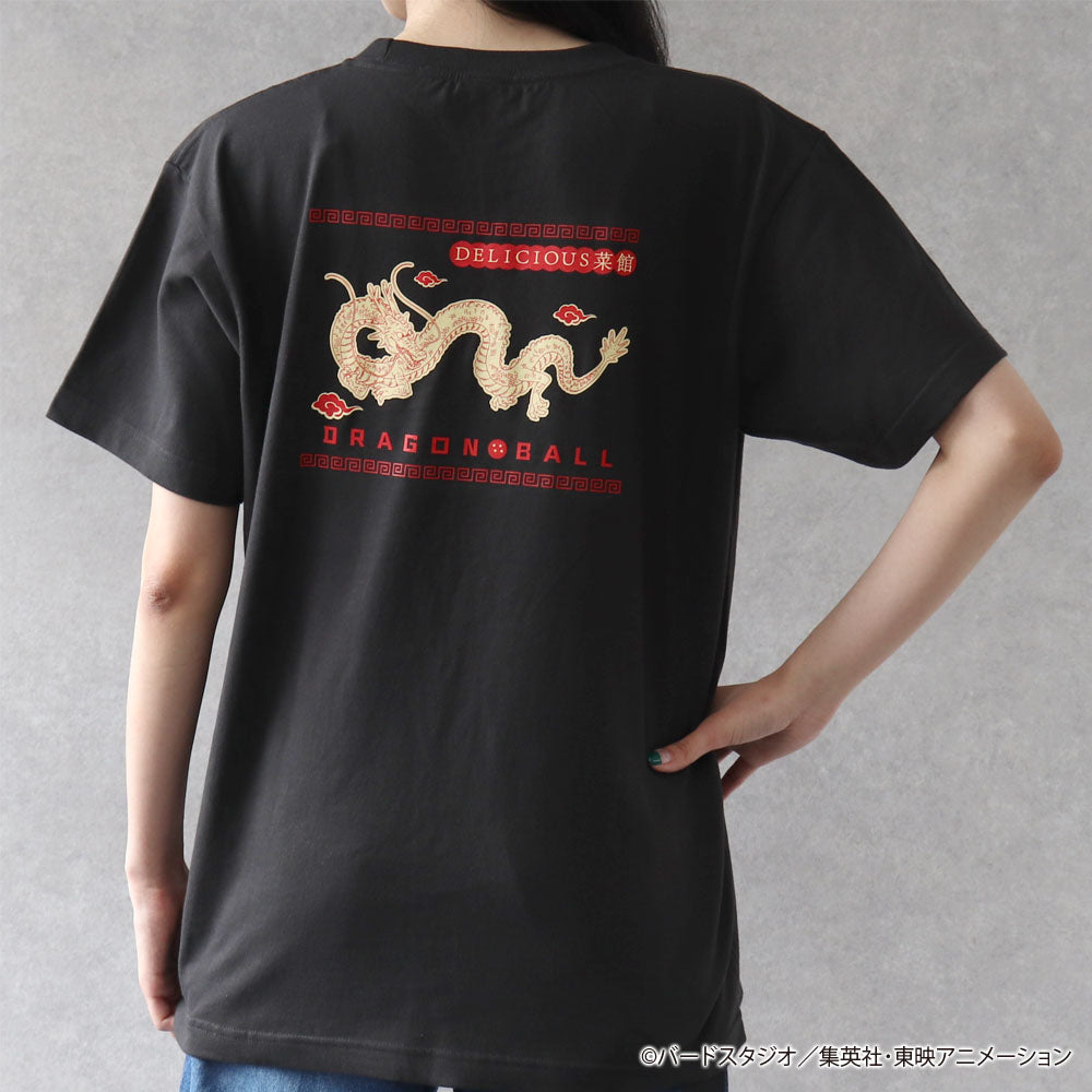 ドラゴンボール DELICIOUS菜館 Tシャツ ブラック M