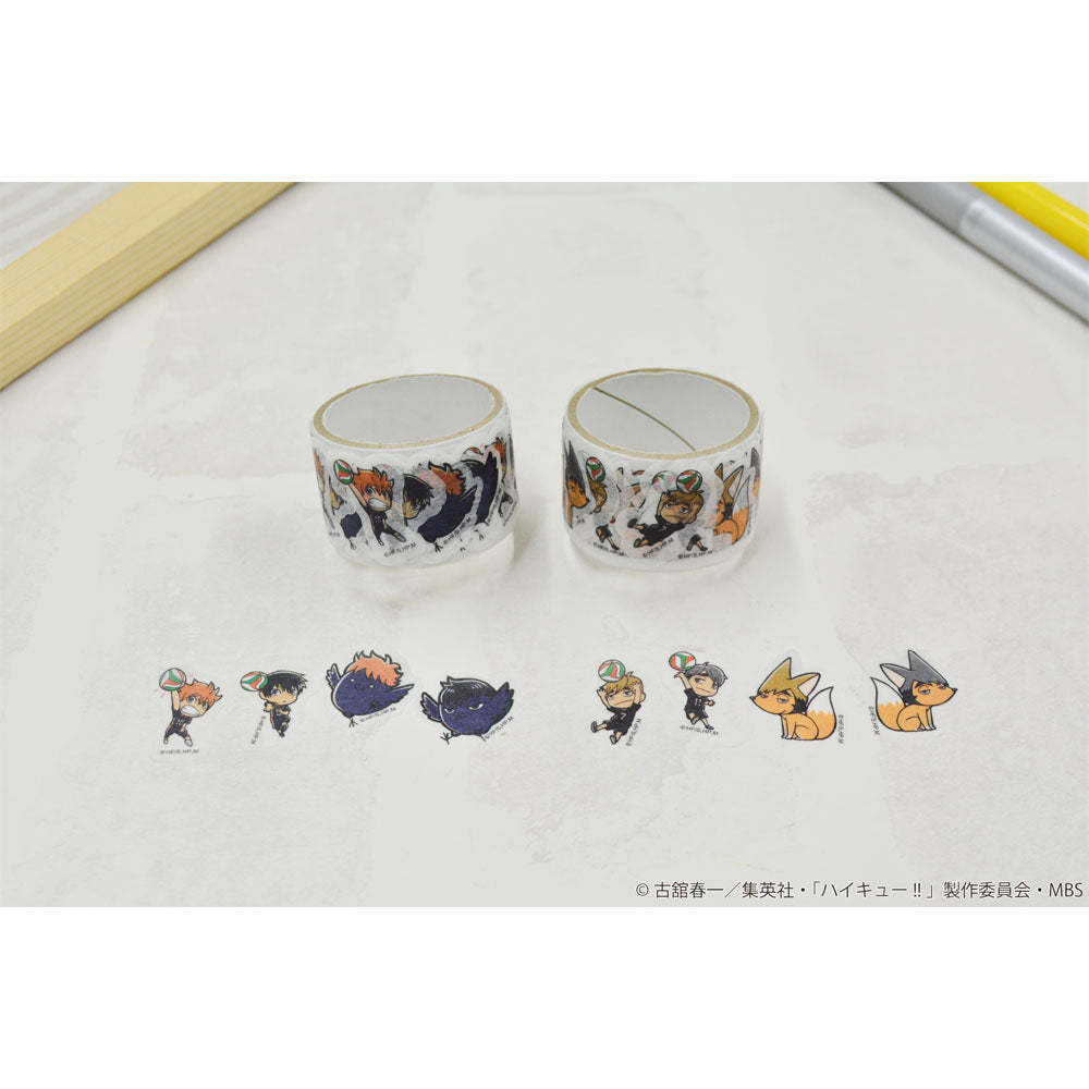 ハイキュー!! めくれるマステセット 烏野&稲荷崎