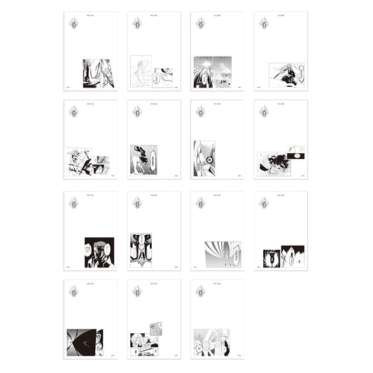 『BLEACH』扉絵ポストカードコレクション (全15種)